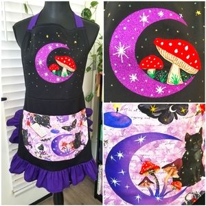 Unique handmade mushroom Apron